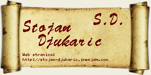 Stojan Đukarić vizit kartica